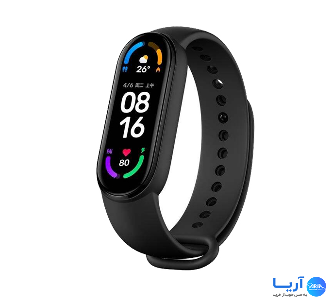 قیمت و خرید مچ بند هوشمند شیائومی مدل Mi Band 6 | فروشگاه آریا